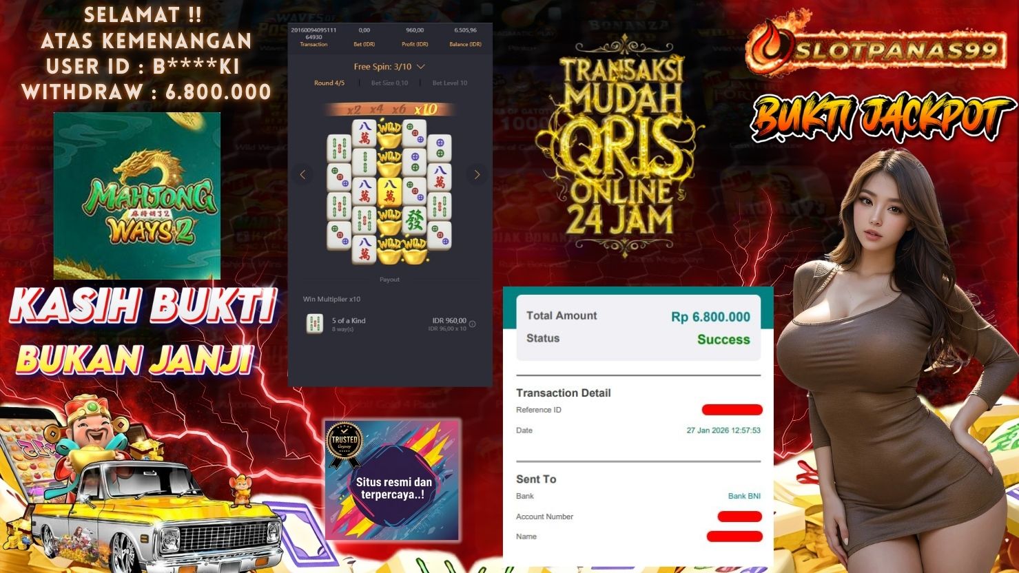 SLOTPANAS99 JACKPOT SLOT MAHJONG WAYS 2